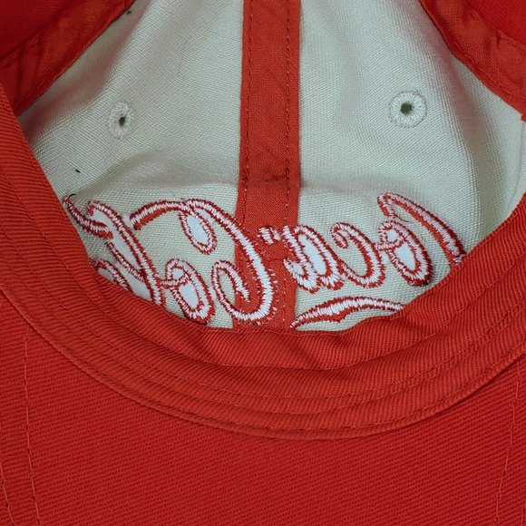 Coca Cola Trucker Hat Snapback Baseball Vintage 1886 red white - Picture 8 of 10